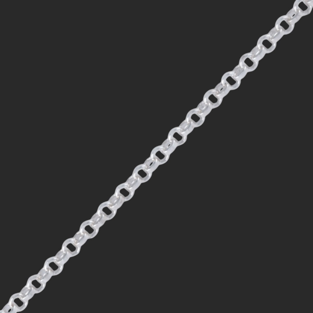 Silver Fine Belcher Bracelet