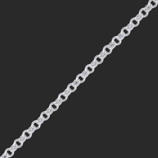 Silver Fine Belcher Bracelet