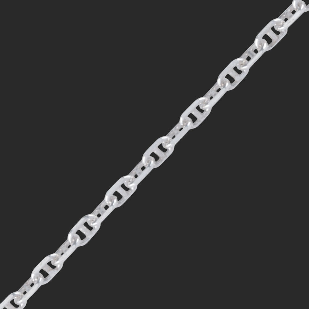 Silver Small Mariner Bracelet