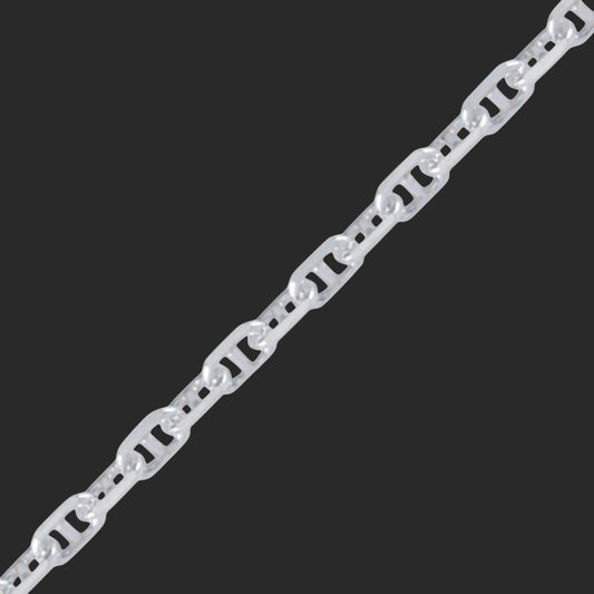 Silver Medium Mariner Bracelet